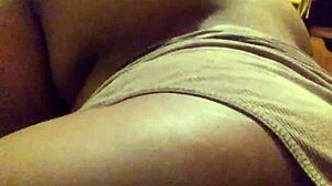 This fat ass got fucked hard by a black ebony guy in the room. He pounded deep.