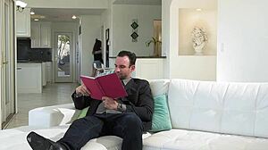 Isabel's tight asshole stretches for Alex's huge cock