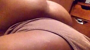 This fat ass got fucked hard by a black ebony guy in the room. He pounded deep.