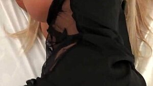 hot student gives intense deep blowjob while using sex toy for anal pleasure and assfucking fun