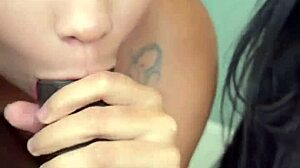 Hot Asian Latina Invites Friend for Interracial Threesome with Boyfriend John Coffee