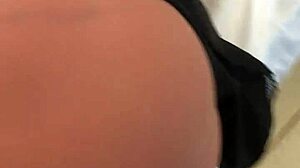 hot student gives intense deep blowjob while using sex toy for anal pleasure and assfucking fun