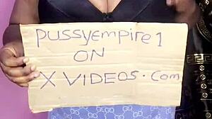 Chubby girl with big tits and shaved pussy enjoys casual fun