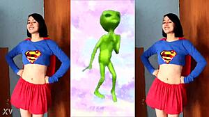 epic sax guy dancing with gamer girl hailtablita in fun video