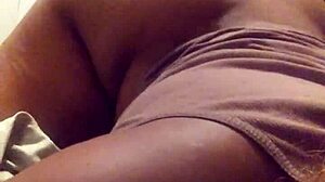 This fat ass got fucked hard by a black ebony guy in the room. He pounded deep.