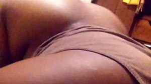 This fat ass got fucked hard by a black ebony guy in the room. He pounded deep.