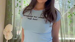 I love teasing you with my huge Colombian tits