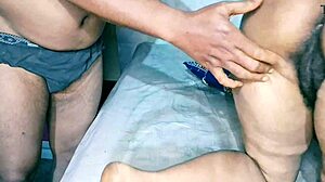 hot desi bhabhi licks hairy pussy