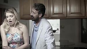 But Uncle, Asian Brunette POV Blows Monster Cock While Family Is in Living Room