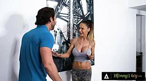 Mommys boy - hung crazy fan convinces retired nuru masseuse milf mckenzie lee for one last massage?