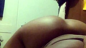 This fat ass got fucked hard by a black ebony guy in the room. He pounded deep.