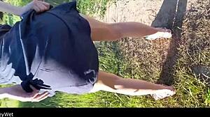 57 Milf Audreyyy Flashes Ass In Public For Monster Cock Creampie