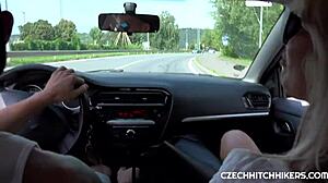 outdoor sex with pornstar couple in public