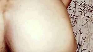 Bold POV Of Sexy Wife In Stockings Getting Anal And Assfucking While Filming