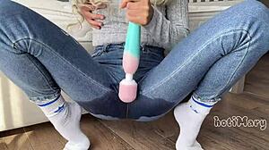 she lose challenge try not to cum squirt three times