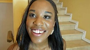 brown sugar hottie gets double penetrated