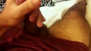 young skinny brazilian girl moans while masturbating to huge big cock orgasm