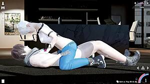 Asian Couple's Passionate Fucking and Riding