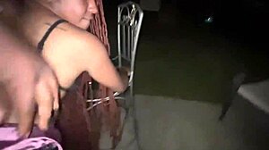 In The Backyard, The Curly BBW Teen Step Daughter Dominates Anal Sex With Her Jamaican Stepdad, Slapping And Close-Up Action