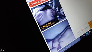 solo masturbation on webcam with detailed close-ups and orgasm