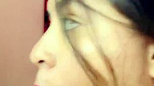 Latina Wife Experiences Incredible Orgasm And Cum In Mouth