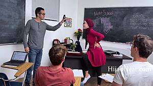 Holy! Today's Assignment Is Fucking Your Teacher in Wild Classroom 4some!