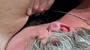 subtly licking that chubby bbw's juicy wet pussy in delight