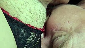 subtly licking that chubby bbw's juicy wet pussy in delight