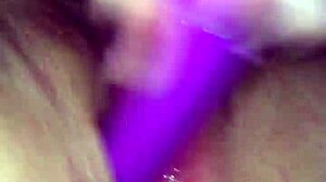 wet lesbian wife masturbates passionately