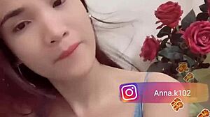 Instagram Anna K102 Shows Flat Chest