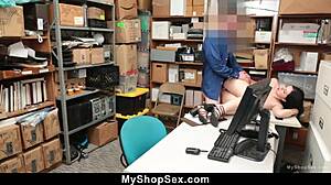 Violet Rain Taken To Maintenance Room After Being Suspected Of Shoplifting In Store - Myshopsex