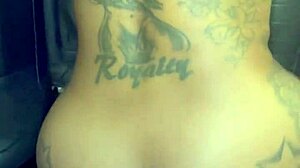 ebony slut gets facial in cls 500!