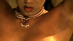 brunette milf nude solo