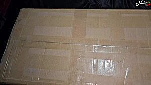 unboxing tantaly sarina for a hot sexual encounter