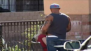 Kagney linn karter gets doggystyle bent over riding cowgirl blowjob facial cum covered tits big cock deepthroat