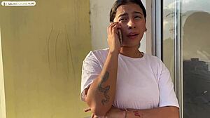 My stepbrother takes away the desire my boyfriend leaves me as unfaithful girlfriend with huge ass