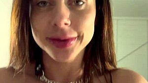 Big Boobs Hot Brazilian Giving Amazing Wet Blowjob On POV