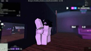 virgin friend bends over for rough doggystyle sex and cum