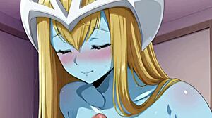 Yu-Gi-Oh Mystic Elf Hentai Teases Forbidden Desires