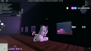 virgin friend bends over for rough doggystyle sex and cum