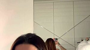 Big Boobs Hot Brazilian Giving Amazing Wet Blowjob On POV