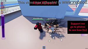 This fighting game on Roblox seems a bit suspicious