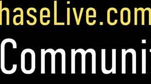 busty cougar charlee chase strokes cock and shows feet