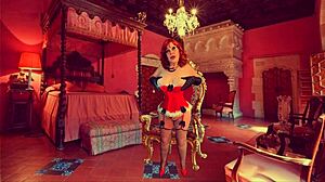 granny carmen enjoys dildo orgasms