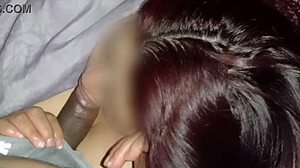 watching movies with neighbor while sucking his dick