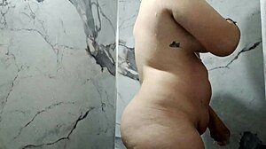 amateur homemade video showing off her big tits in detail