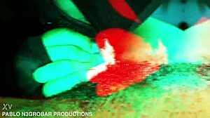 Masked latina deepthroat