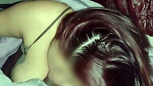 watching movies with neighbor while sucking his dick