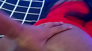 stepsister enjoys huge cock in tight pussy