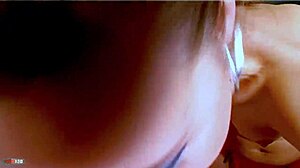 little french teen moana mendez deepthroats cock on desk roughly